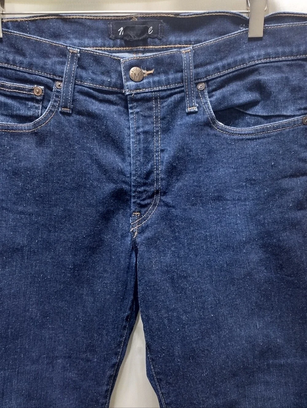 Madewell Jeans Mens 36x30 Blue Slim Fit Dark Wash Stretch Casual Denim Pants